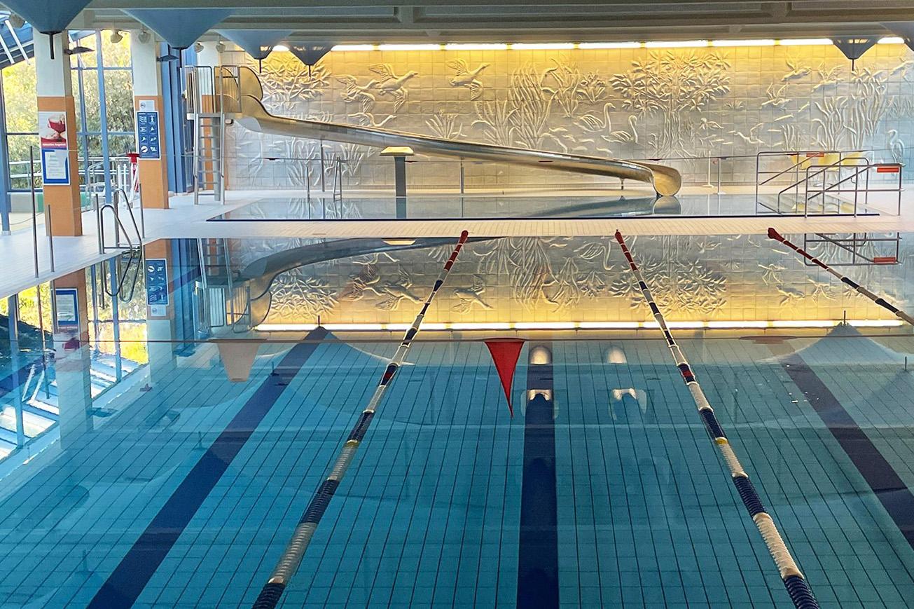 Innenaufnahme vom Sportbad Aquavita