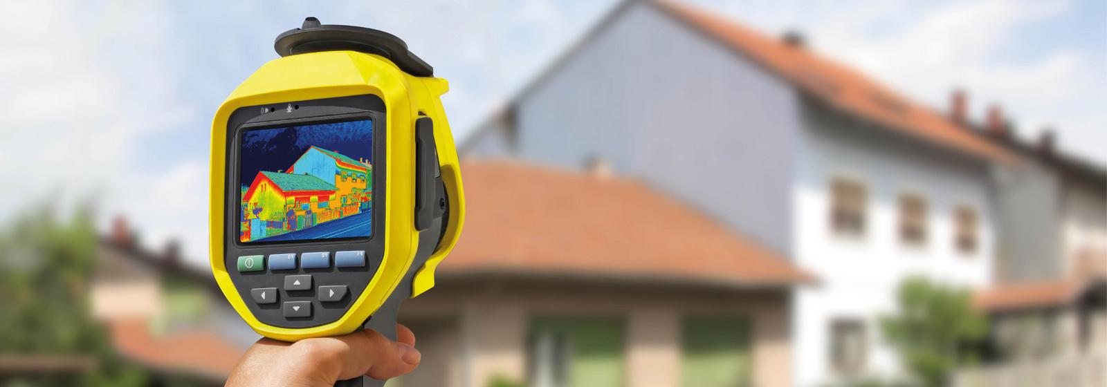 Titelbild Gebäudethermografie